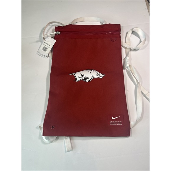 Nike Other - NWT, Nike University Of Arkansas Zippered Back Pack